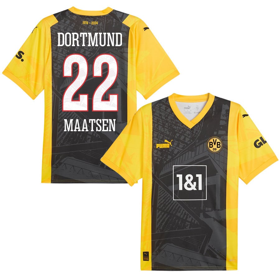 Ian Maatsen 22 Borussia Dortmund 2024/25 Special Edition Jersey - Men Black