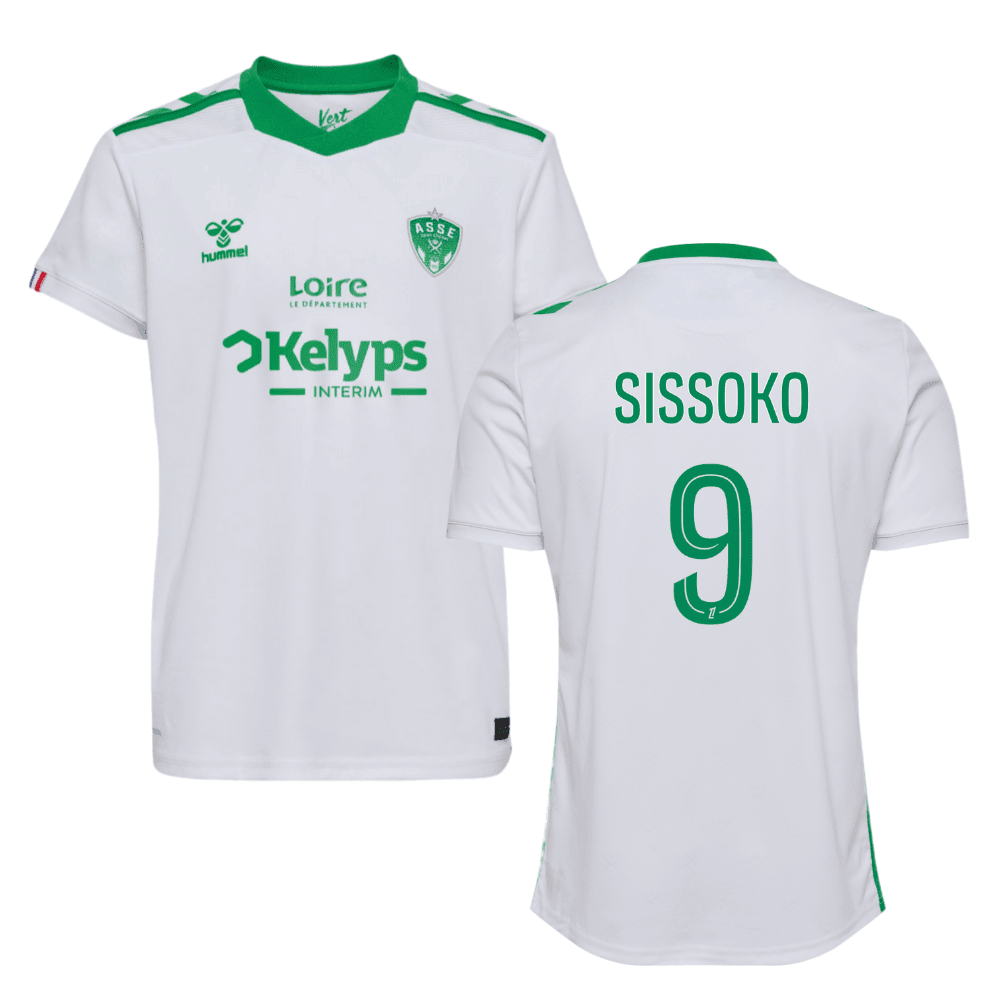 Ibrahim Sissoko 9 AS Saint-Étienne 2024/25 Away Men Jersey - White