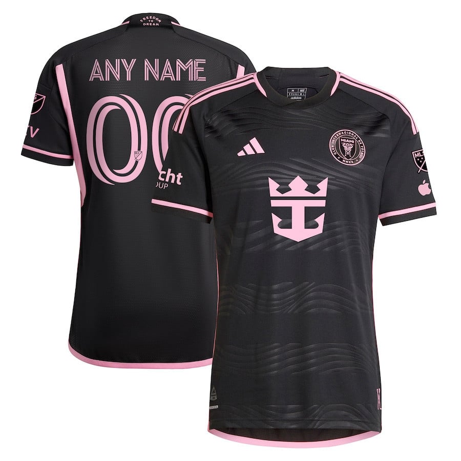 Inter Miami FC 2024 La Noche Men Custom Jersey - Black