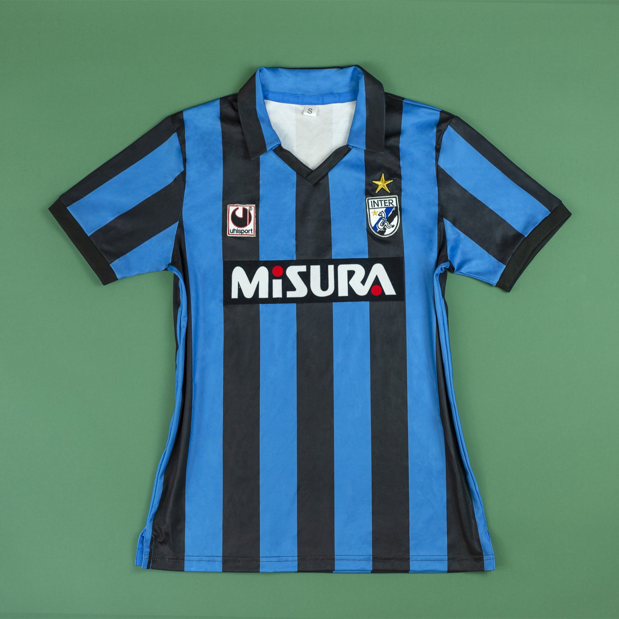 Inter Milan 1988/90 Home Retro Men Jersey - Blue/Black
