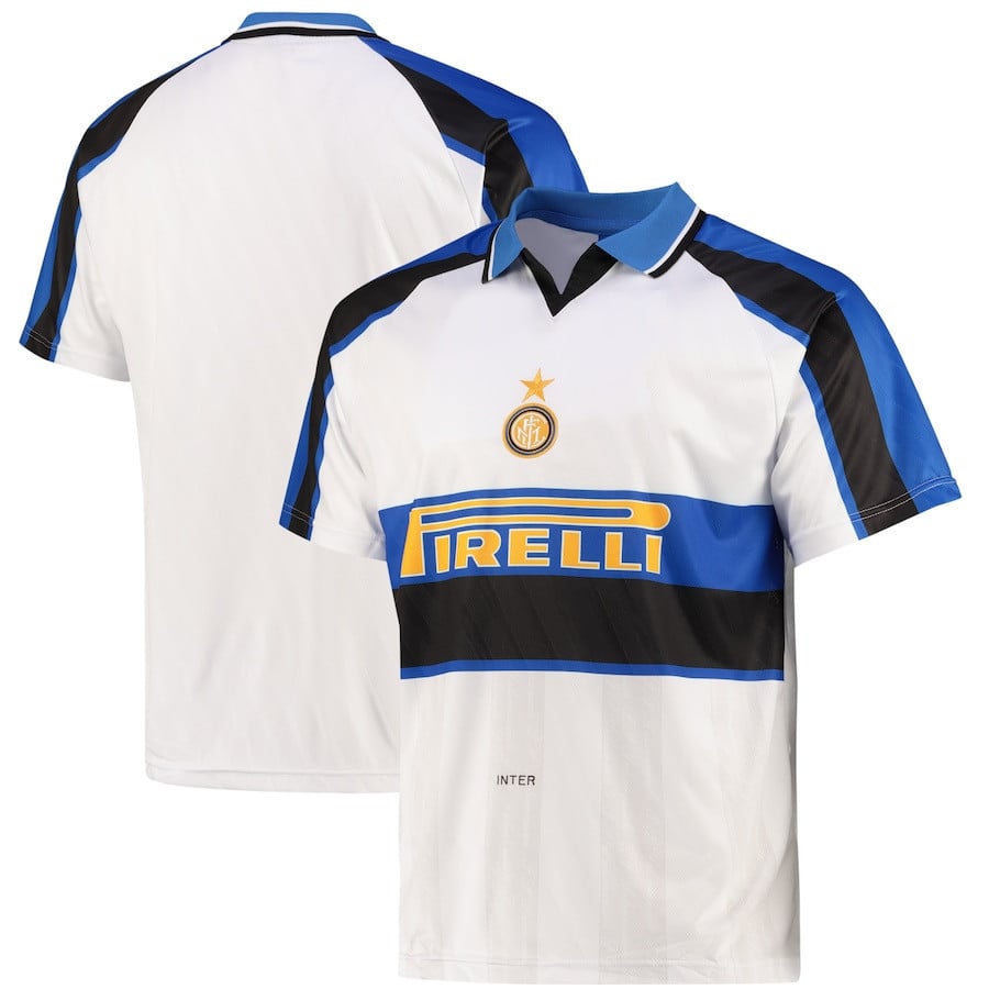 Inter Milan 1996 Away Jersey - Men, White