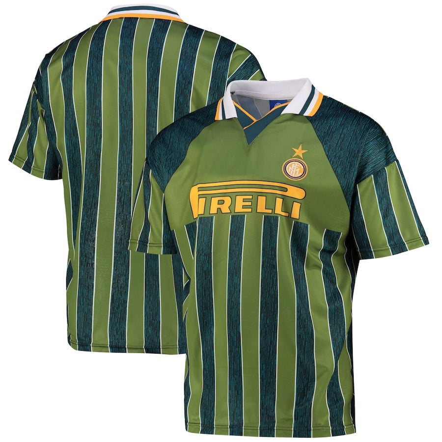 Inter Milan 1996 Fourth Jersey - Men, Green