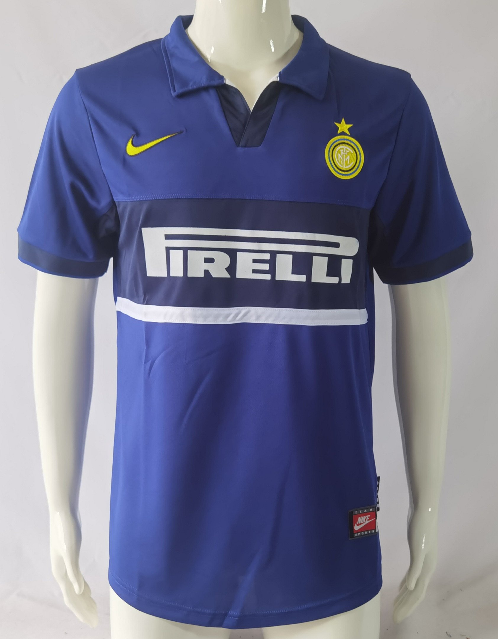 Inter Milan 1998/99 Third Retro Men Jersey – Navy