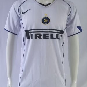 Inter Milan 2004/05 Away Retro Men Jersey - White
