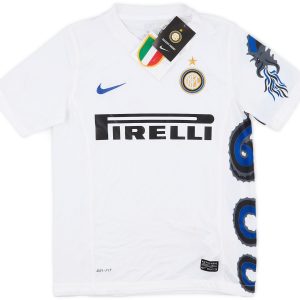 Inter Milan 2010/11 Away Retro Men Jersey - White