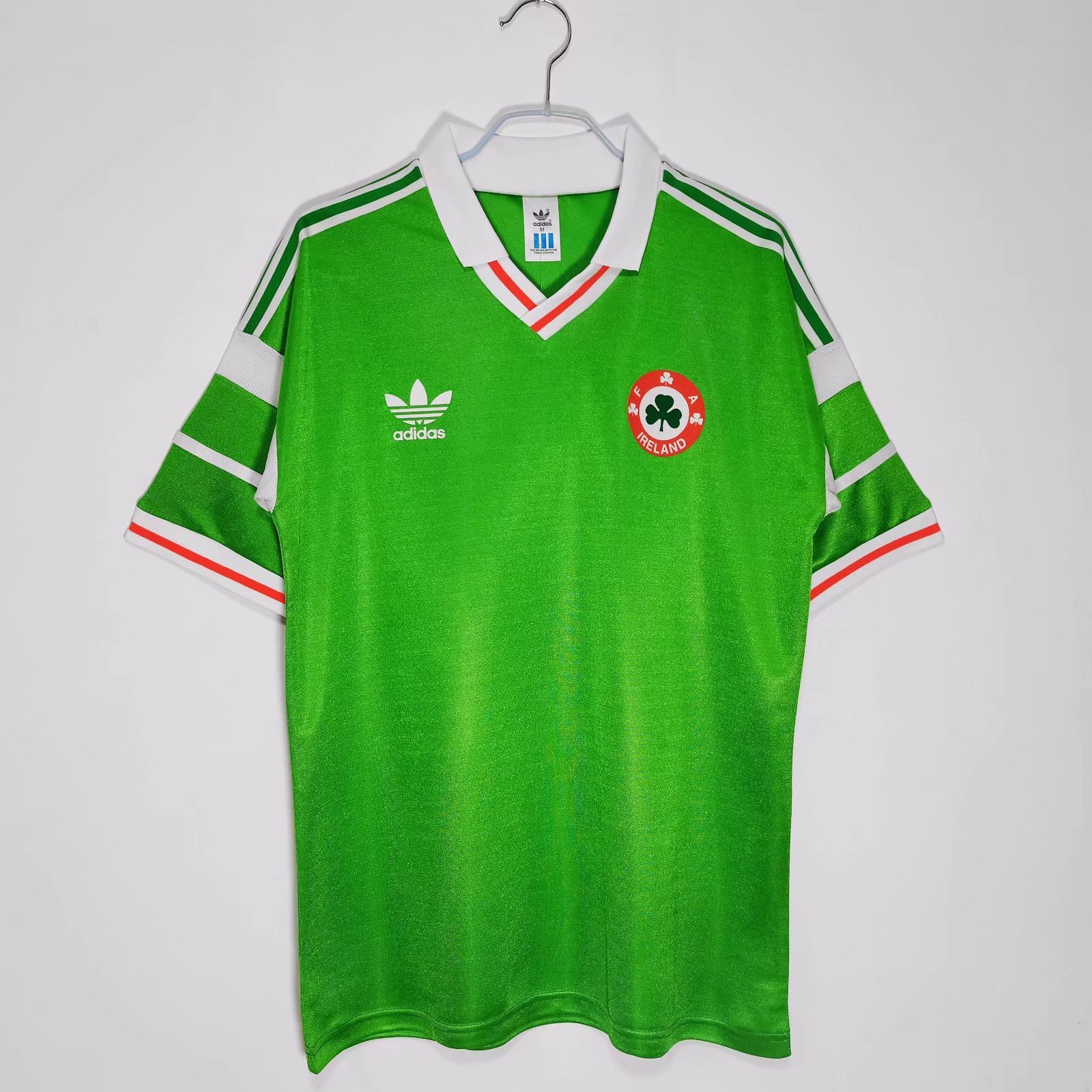 Ireland 1988/90 Home Retro Men Jersey - Green