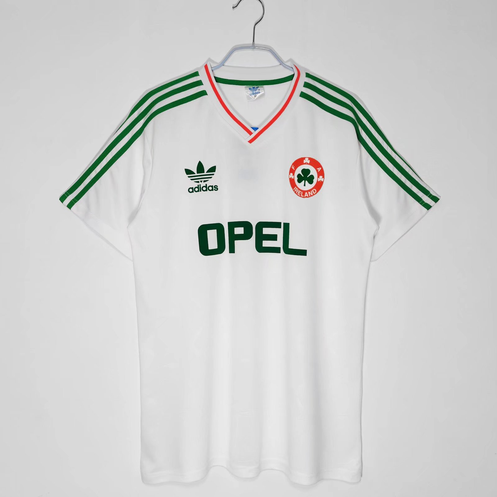 Ireland 1990/92 Away Retro Men Jersey - White