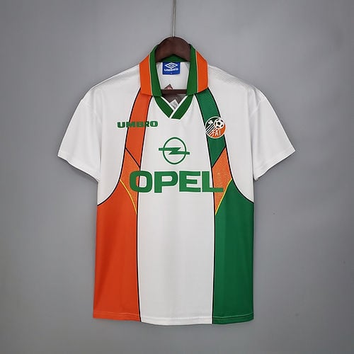 Ireland 1995 Away Retro Men Jersey - White