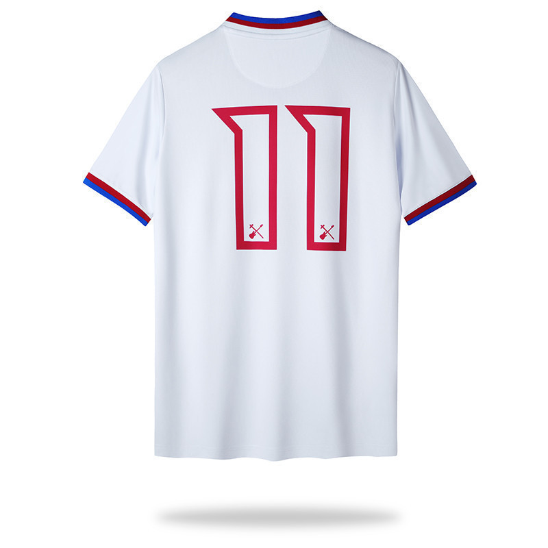 Iron Maiden x West Ham Men Retro Jersey - White