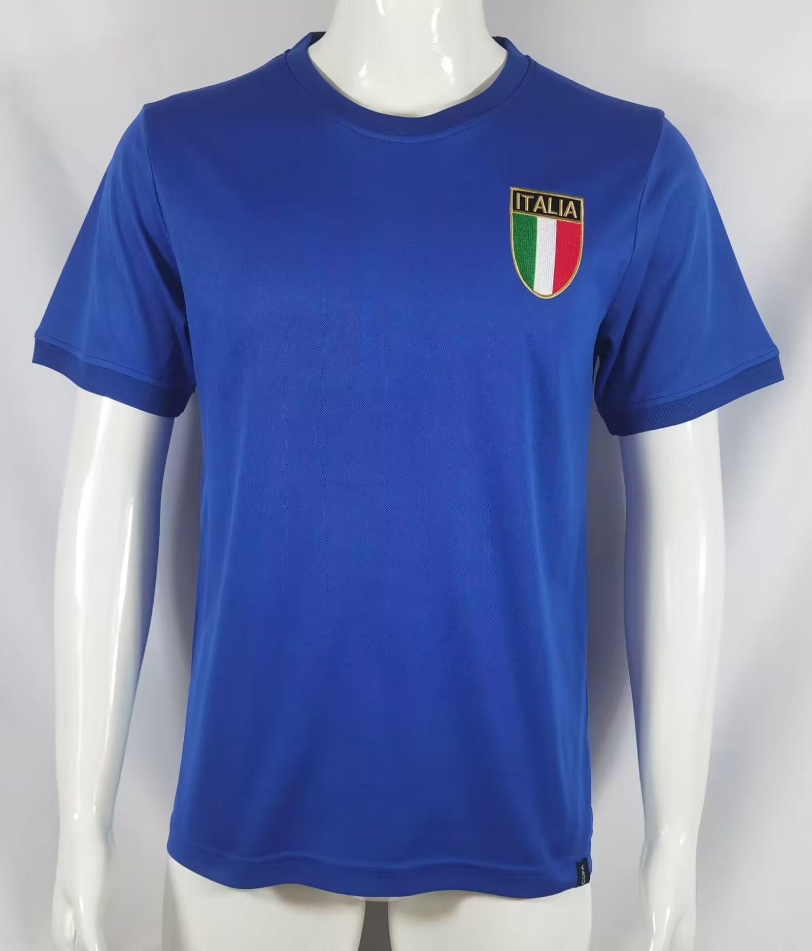 Italy 1970 Home Retro Men Jersey – Blue