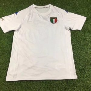 Italy 2000 Away Retro Men Jersey - White