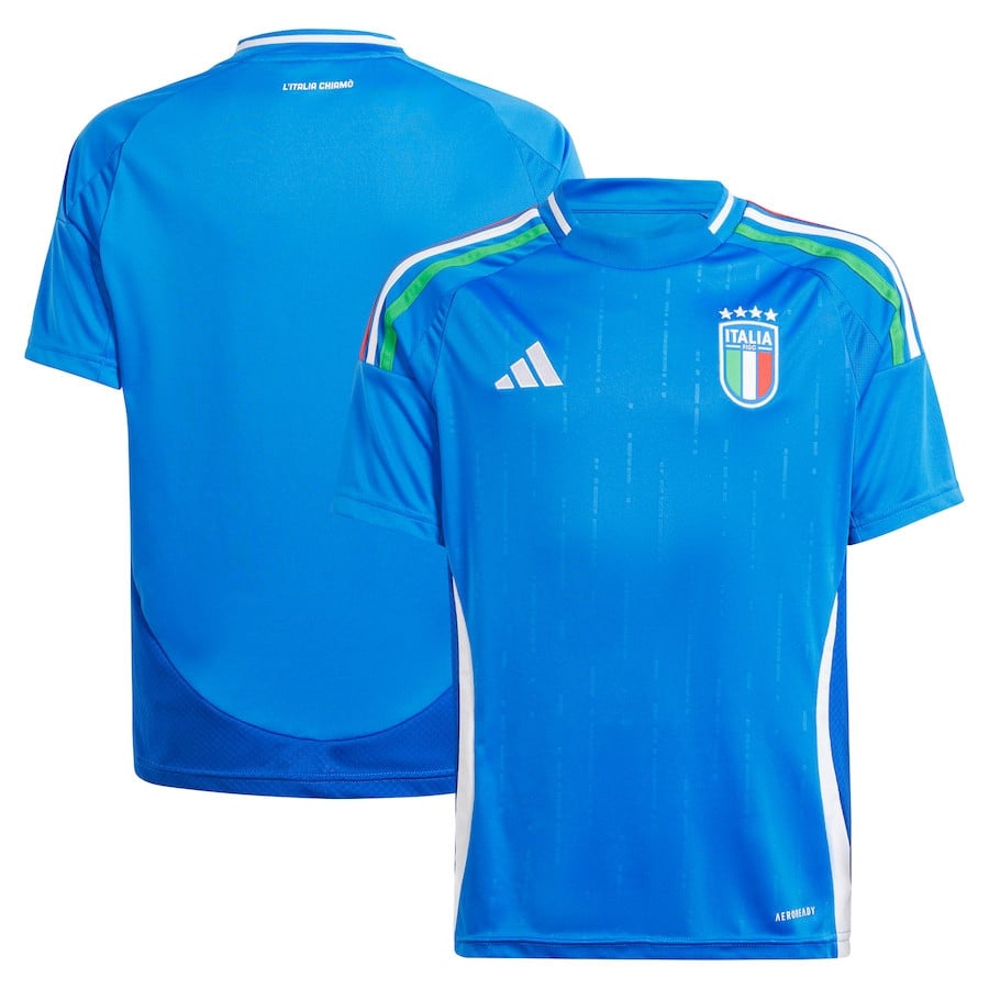 Italy National Team 2024 Home YOUTH Jersey - Blue