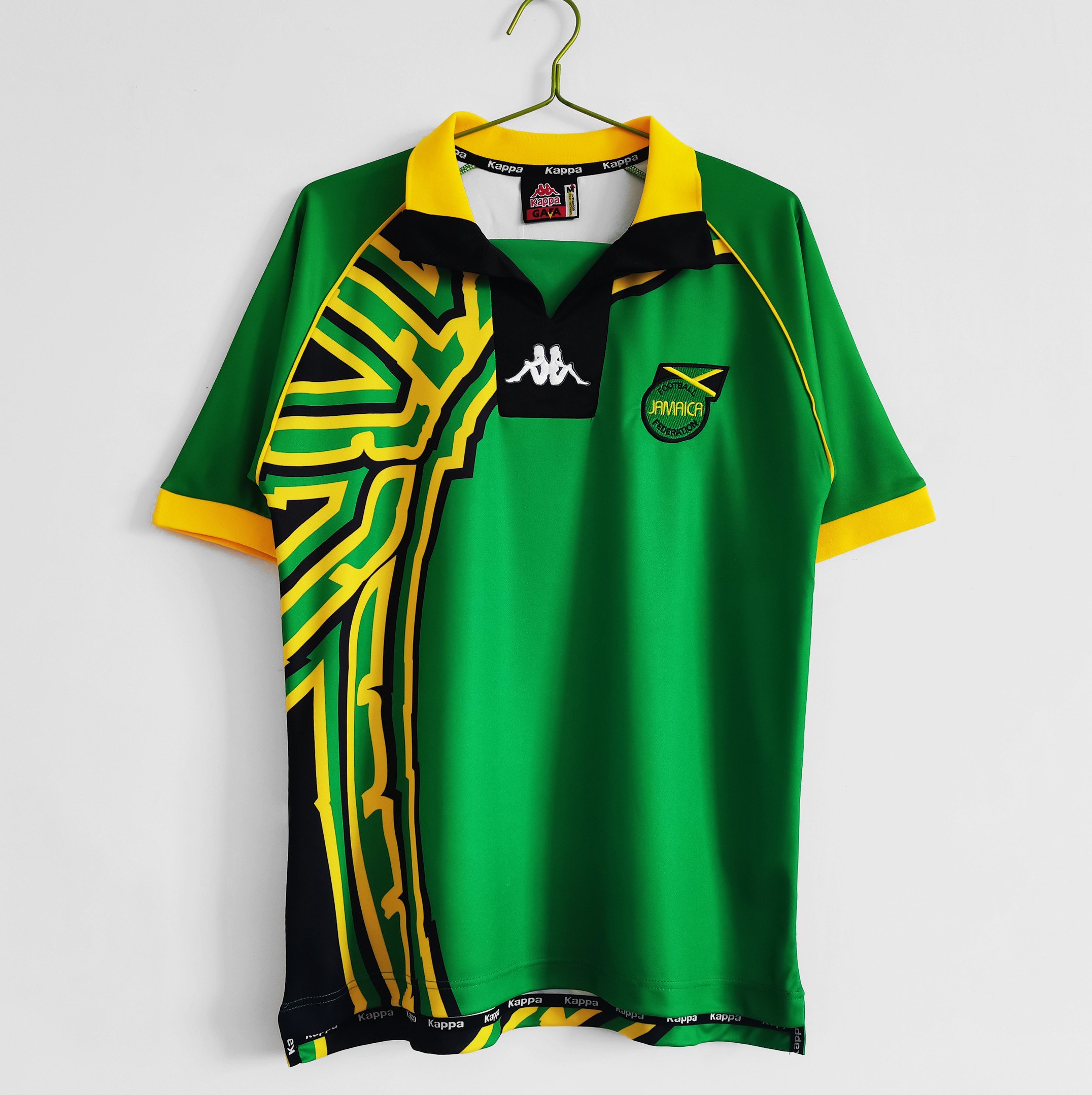 Jamaica 1998 Away Retro Men Jersey - Green
