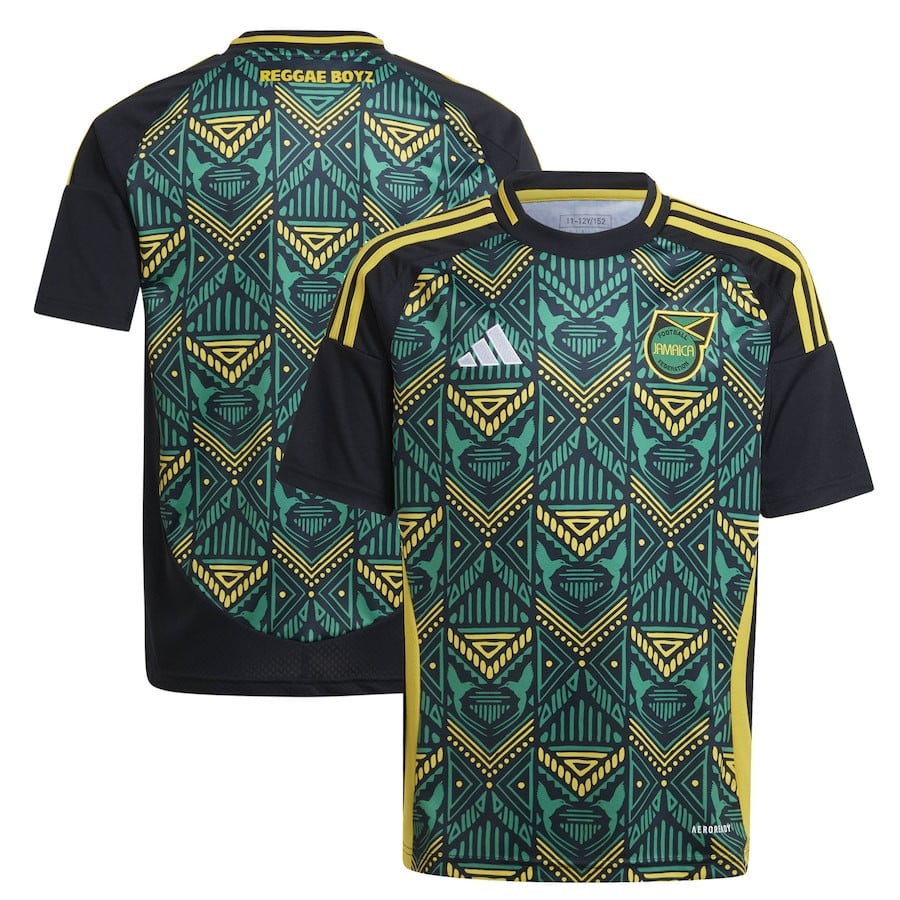 Jamaica National Team 2024/25 Away YOUTH Jersey - Black