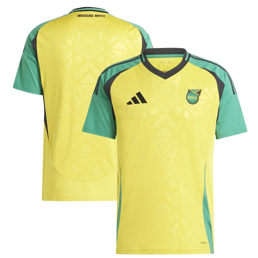 Jamaica National Team 2024/25 Home Men Jersey - Yellow