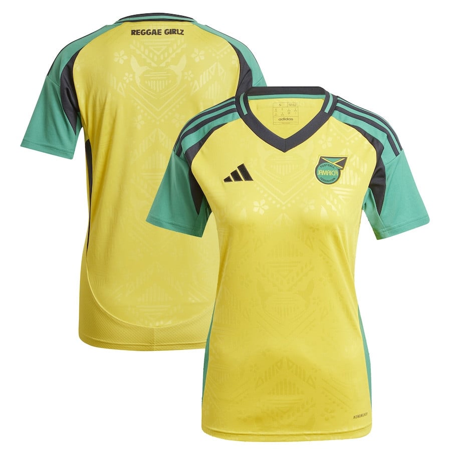 Jamaica National Team 2024/25 Home Women Jersey - Yellow