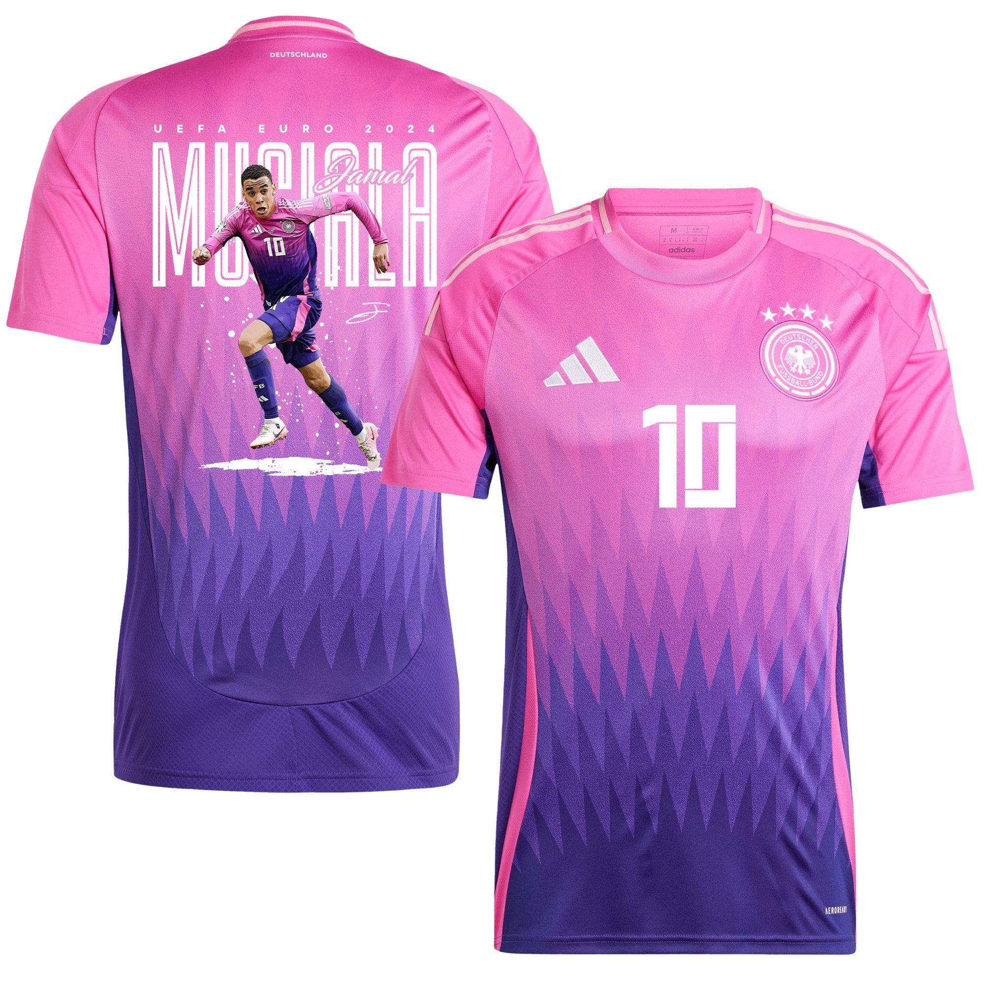 Jamal Musiala 10 The Best Attacking Player Germany 2024/25 Away Jersey - Men