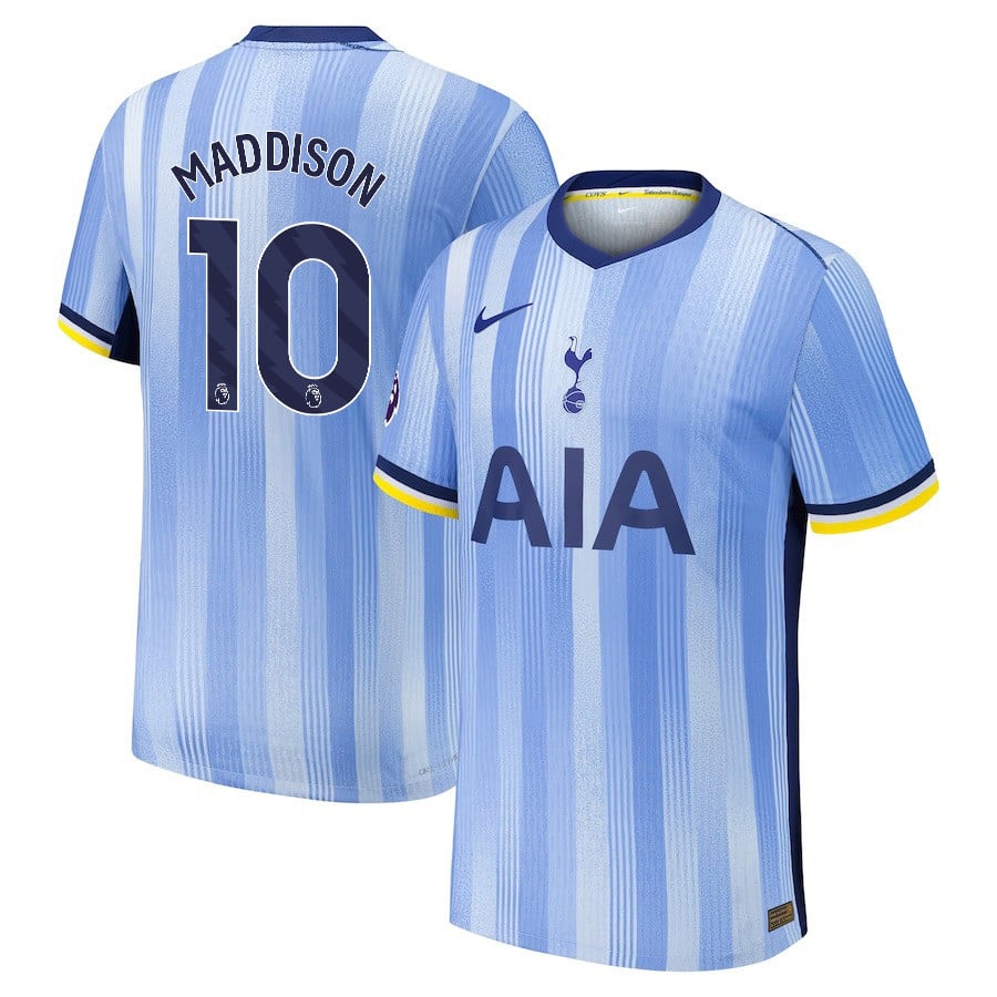 James Maddison 10 Tottenham Hotspur 2024/25 Away Men Jersey - Blue