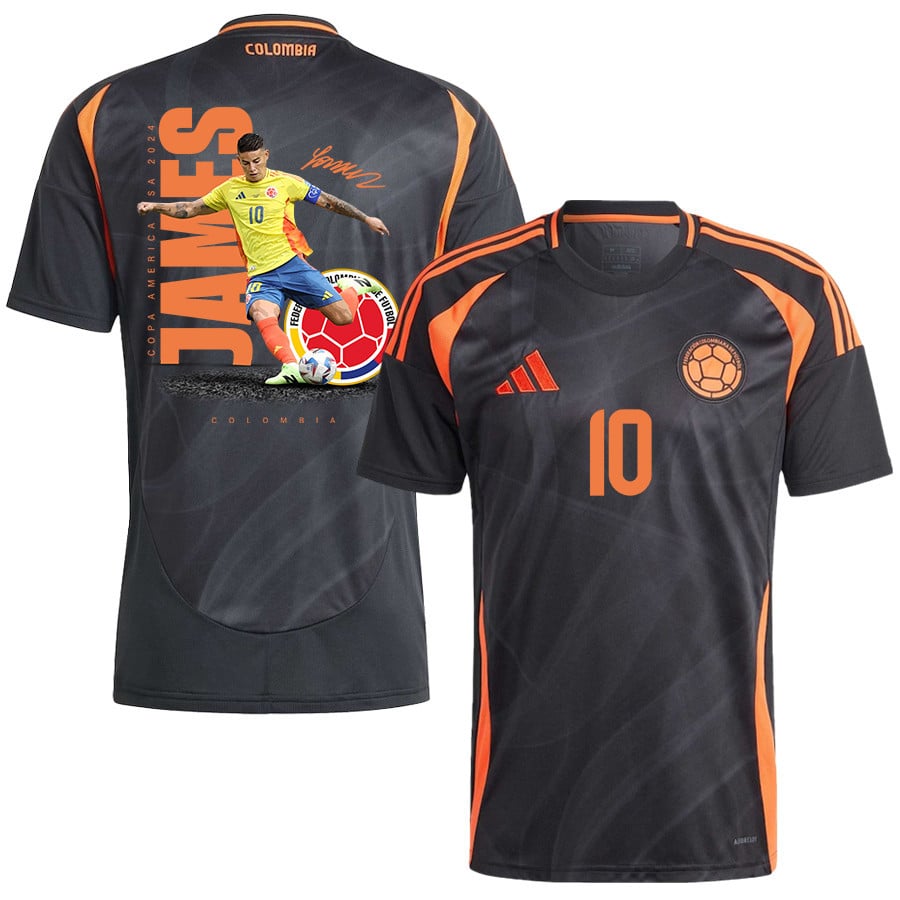 James Rodríguez 10 James Bond of Banfield Colombia 2024/25 Away Men Jersey - Black