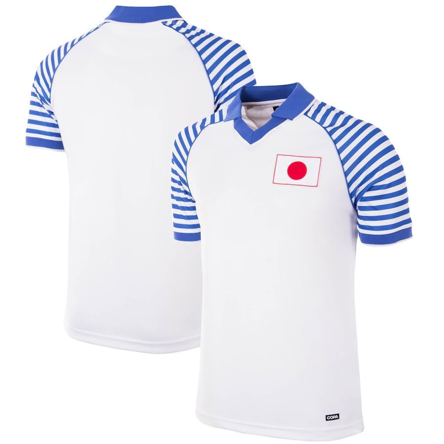Japan 1987/88 Retro Jersey - Men, White