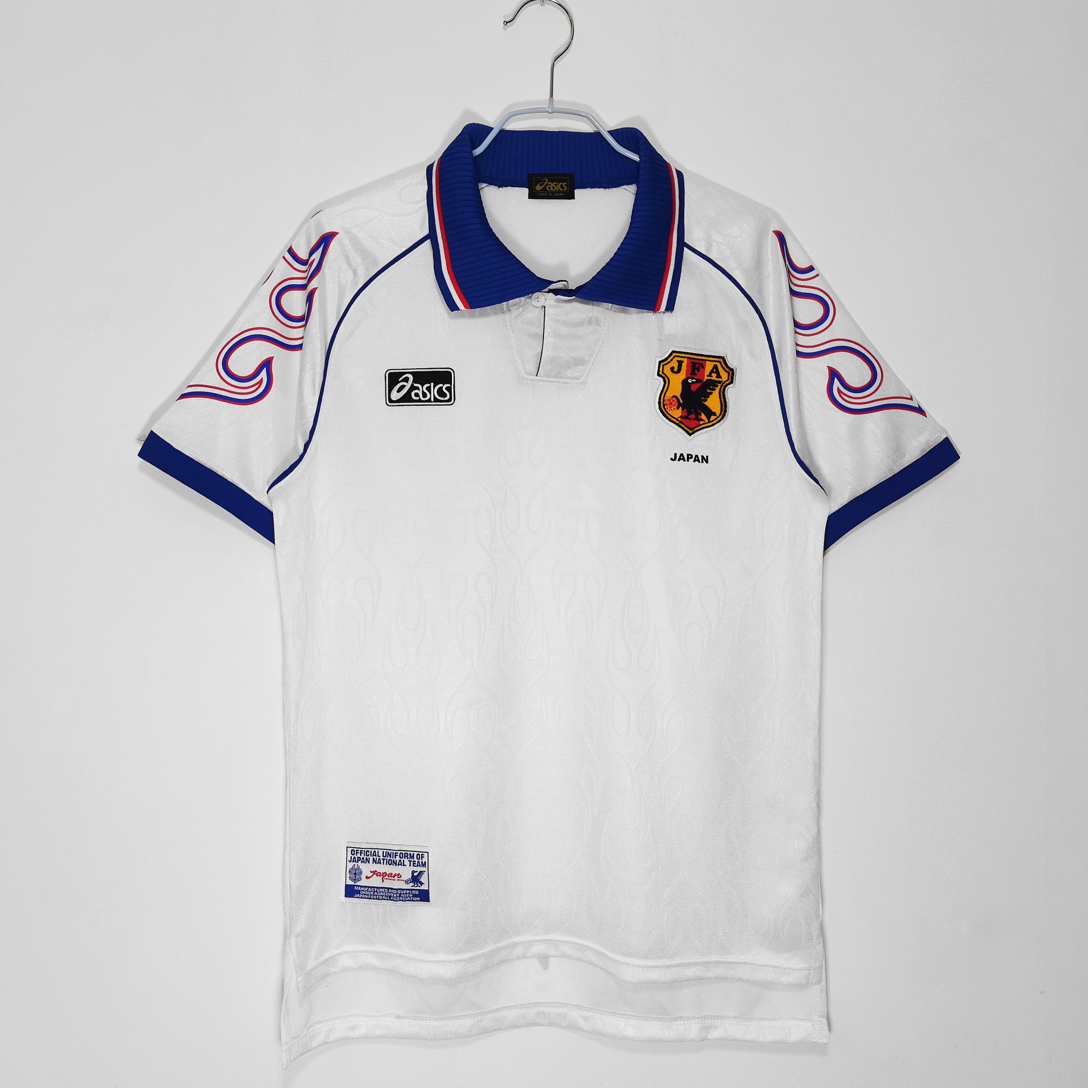 Japan 1998 Away Retro Men Jersey - White
