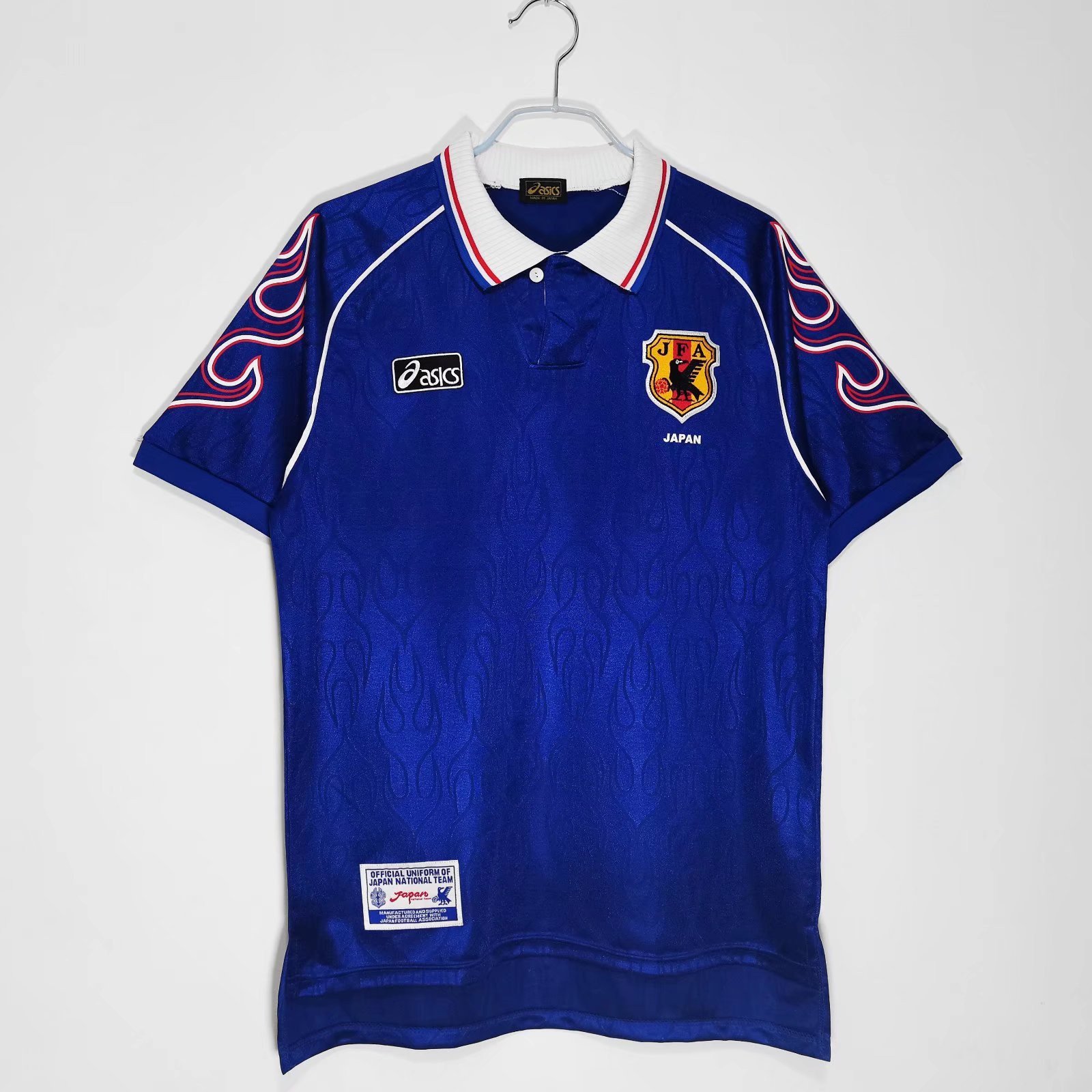 Japan 1998 Home Retro Men Jersey - Blue