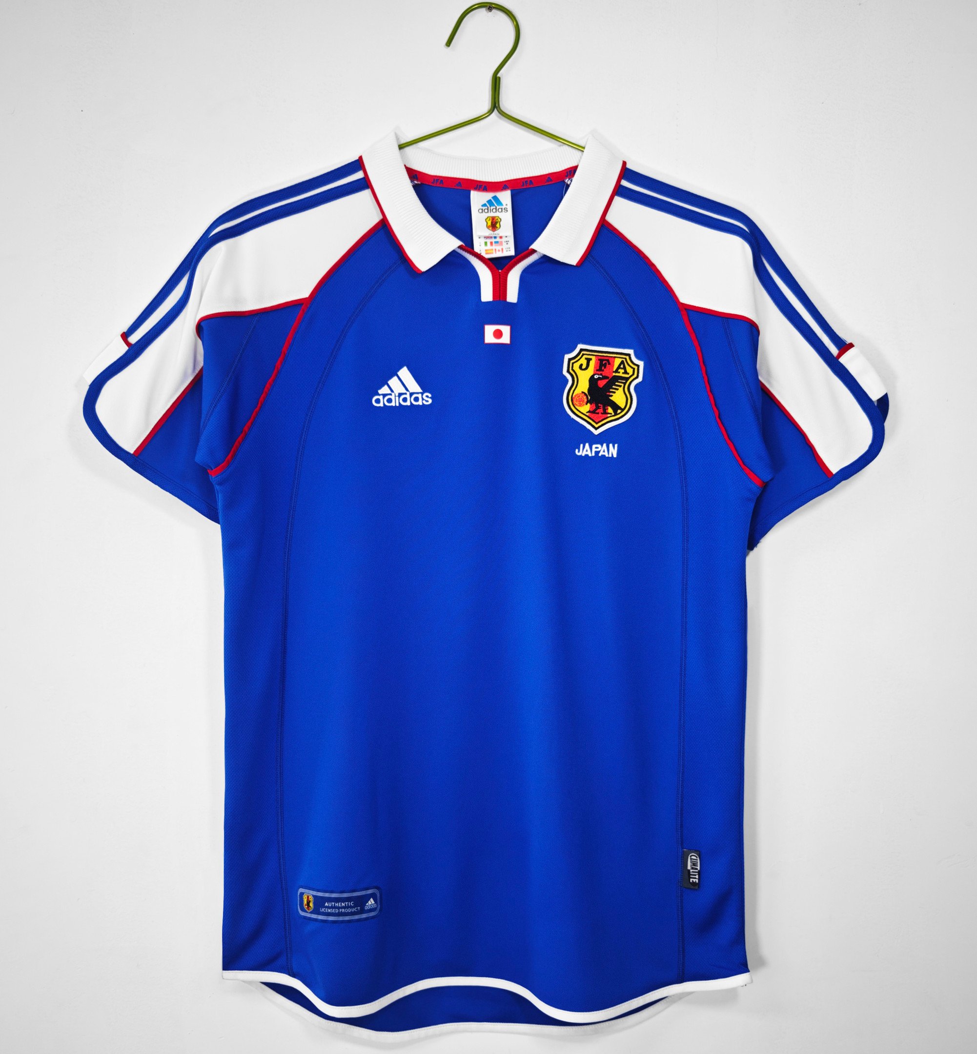 Japan 2000 Home Retro Men Jersey – Blue
