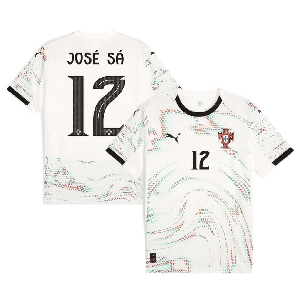 José Sá 12 Portugal National Team 2025/26 Away Men Jersey - White
