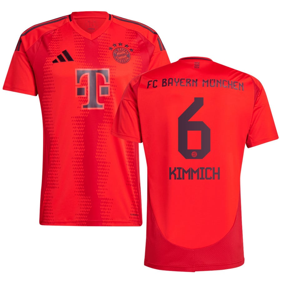 Joshua Kimmich 6 Bayern Munich 2024/25 Home Jersey - Men, Red