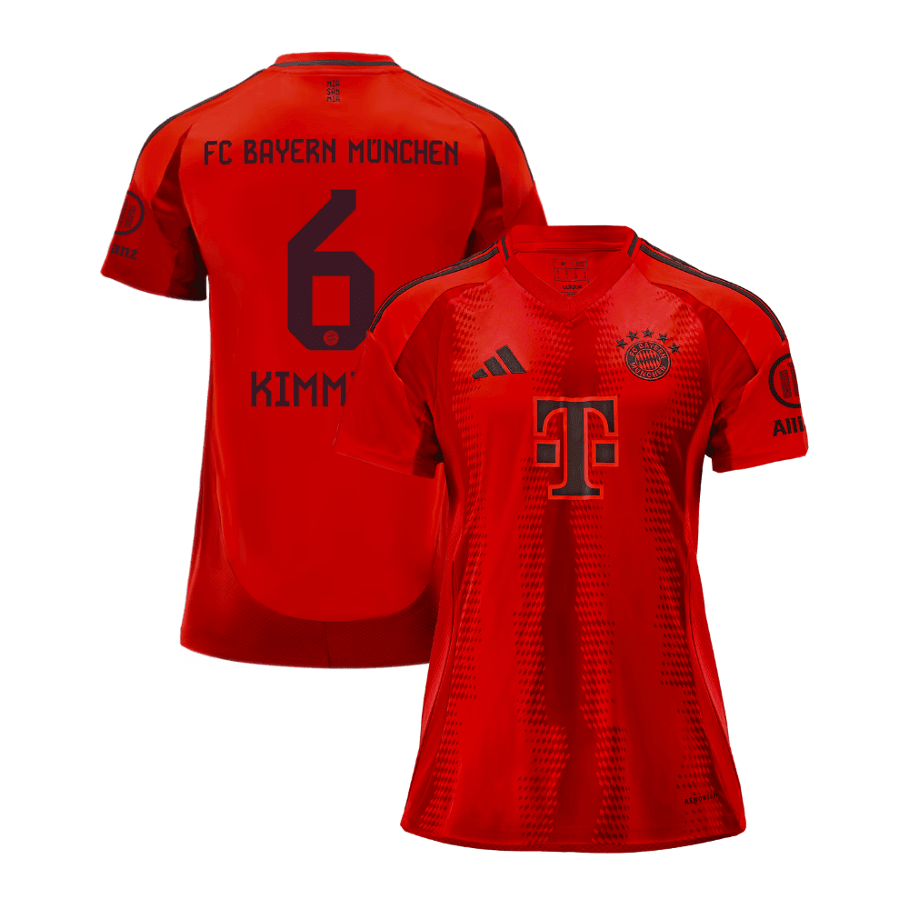 Joshua Kimmich 6 Bayern Munich 2024/25 Home Women Jersey - Red