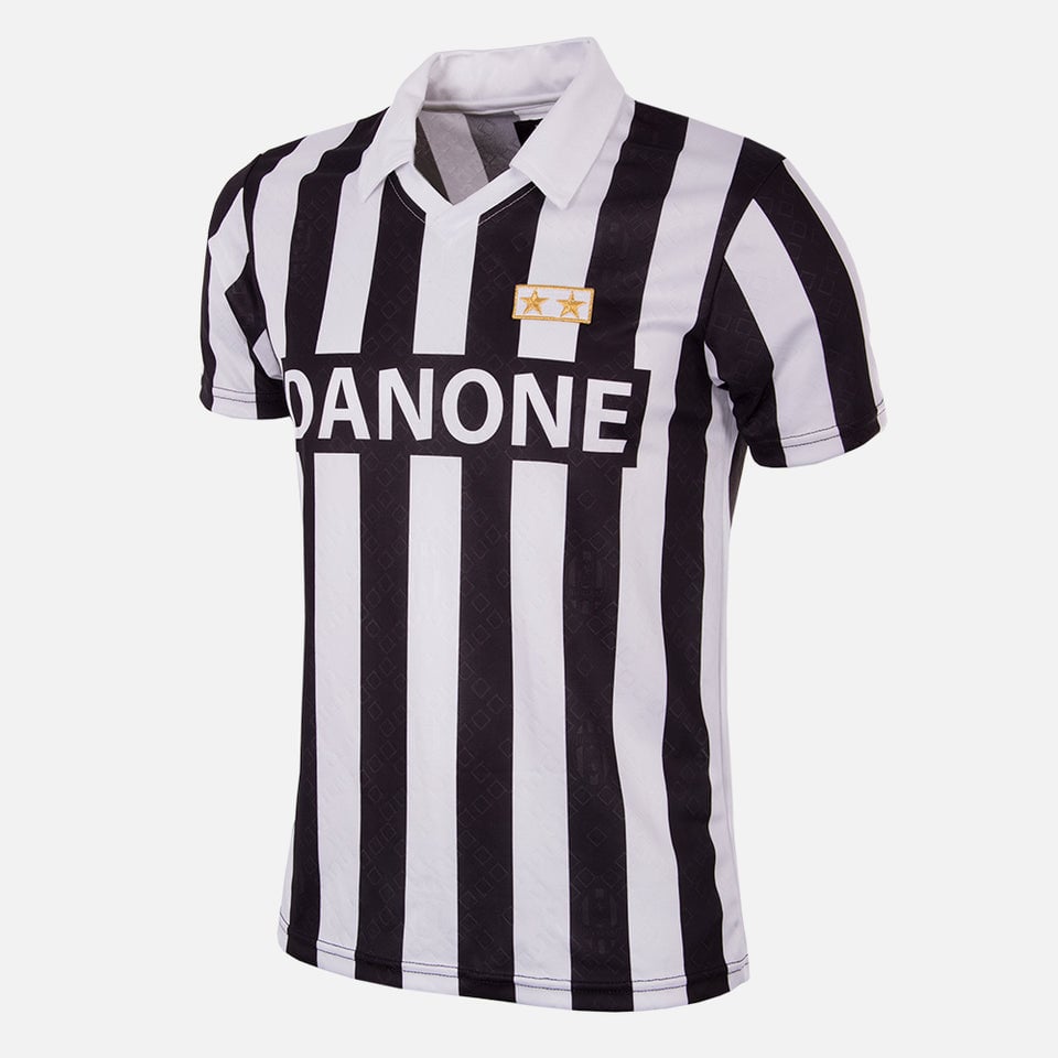 Juventus 1992/94 Home Retro Men Jersey - White/ Black