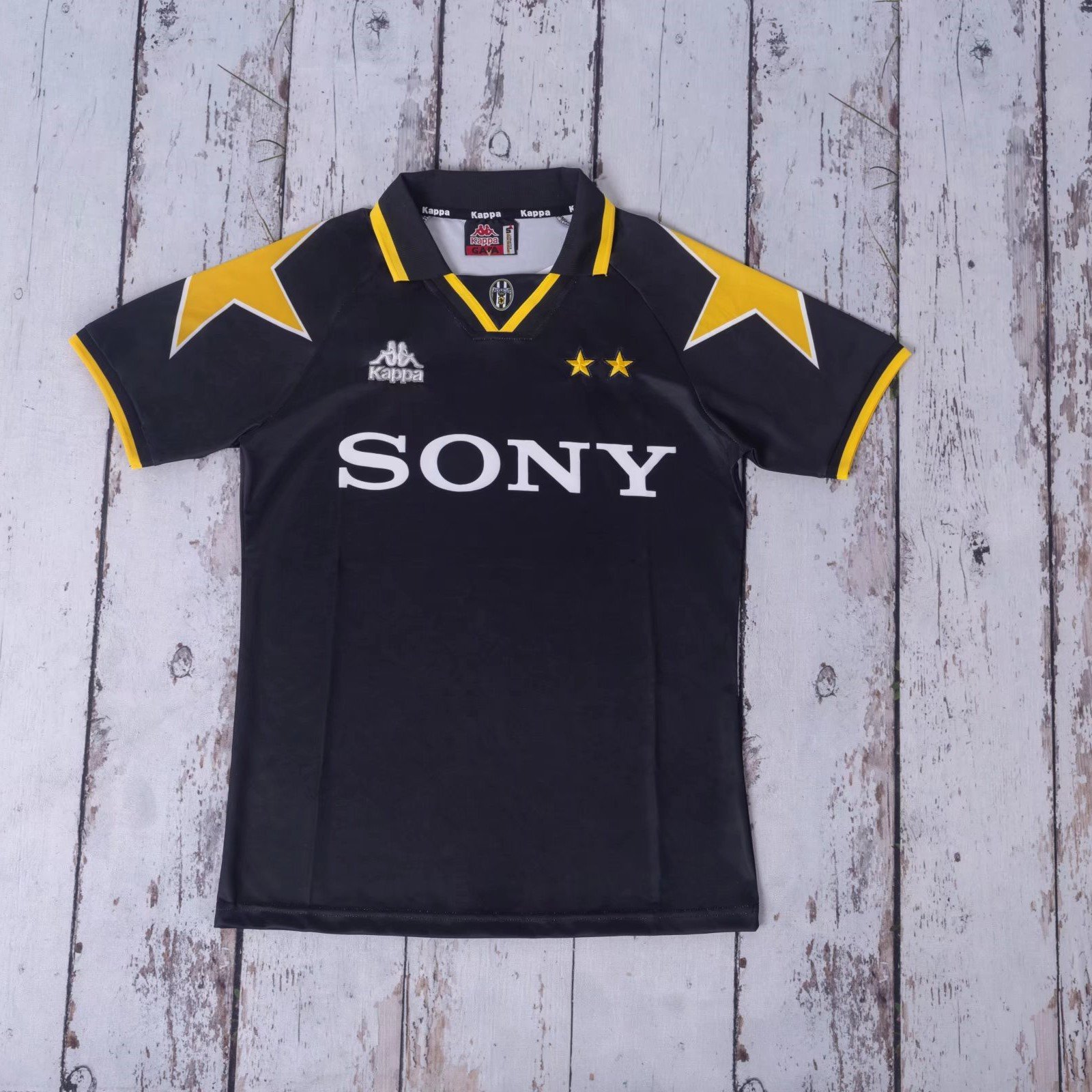 Juventus 1995/97 Away Retro Men Jersey - Black
