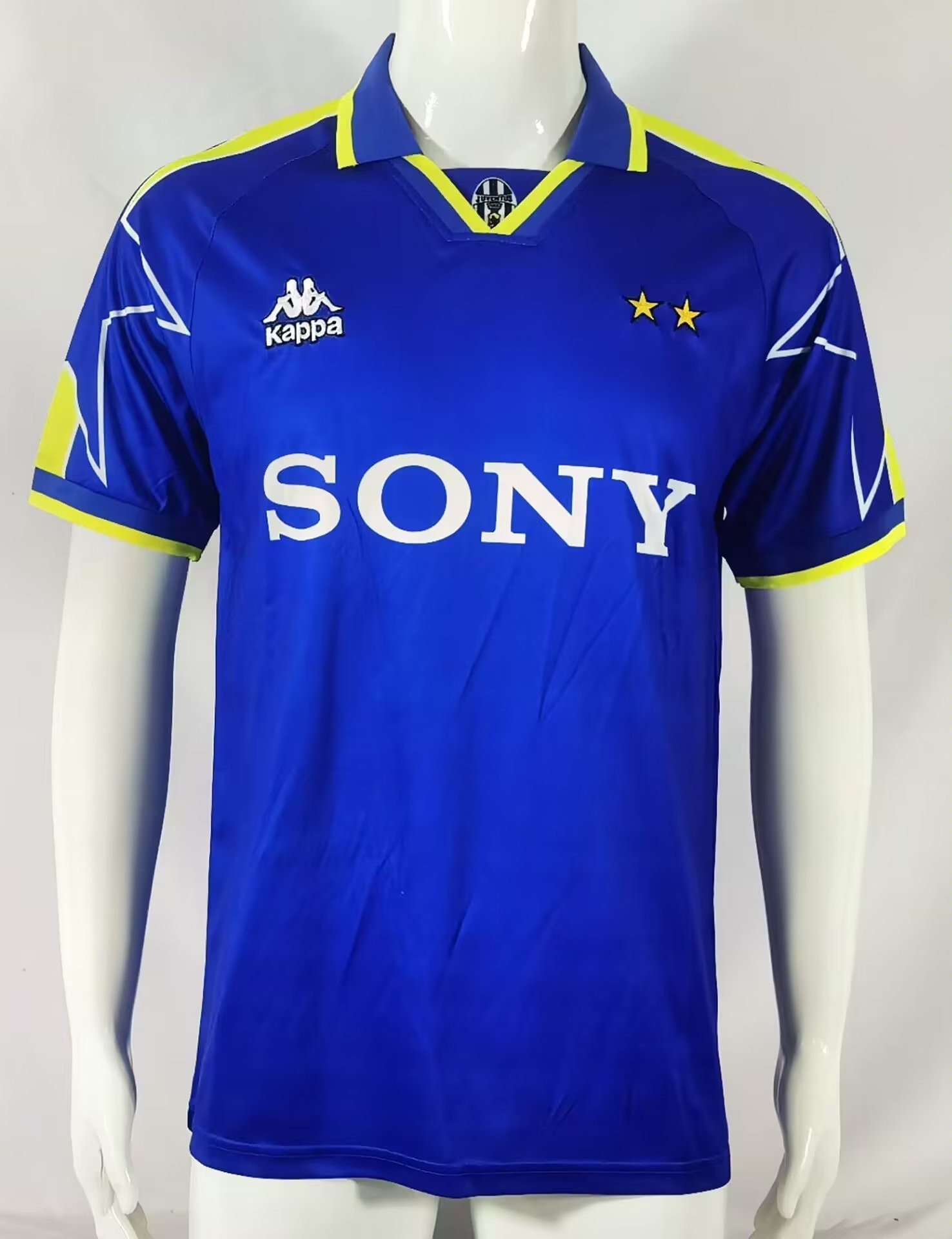 Juventus 1996/97 Away Retro Men Jersey – Blue