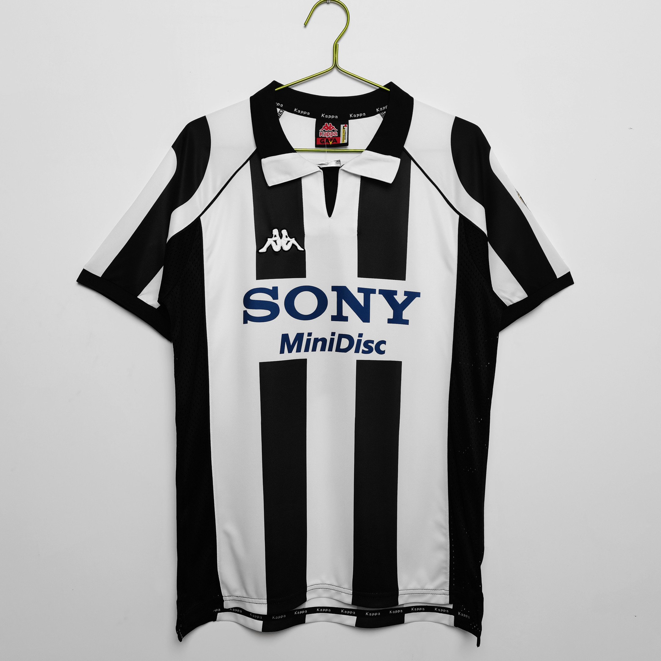 Juventus 1997/98 Home Retro Men Jersey - Black/White