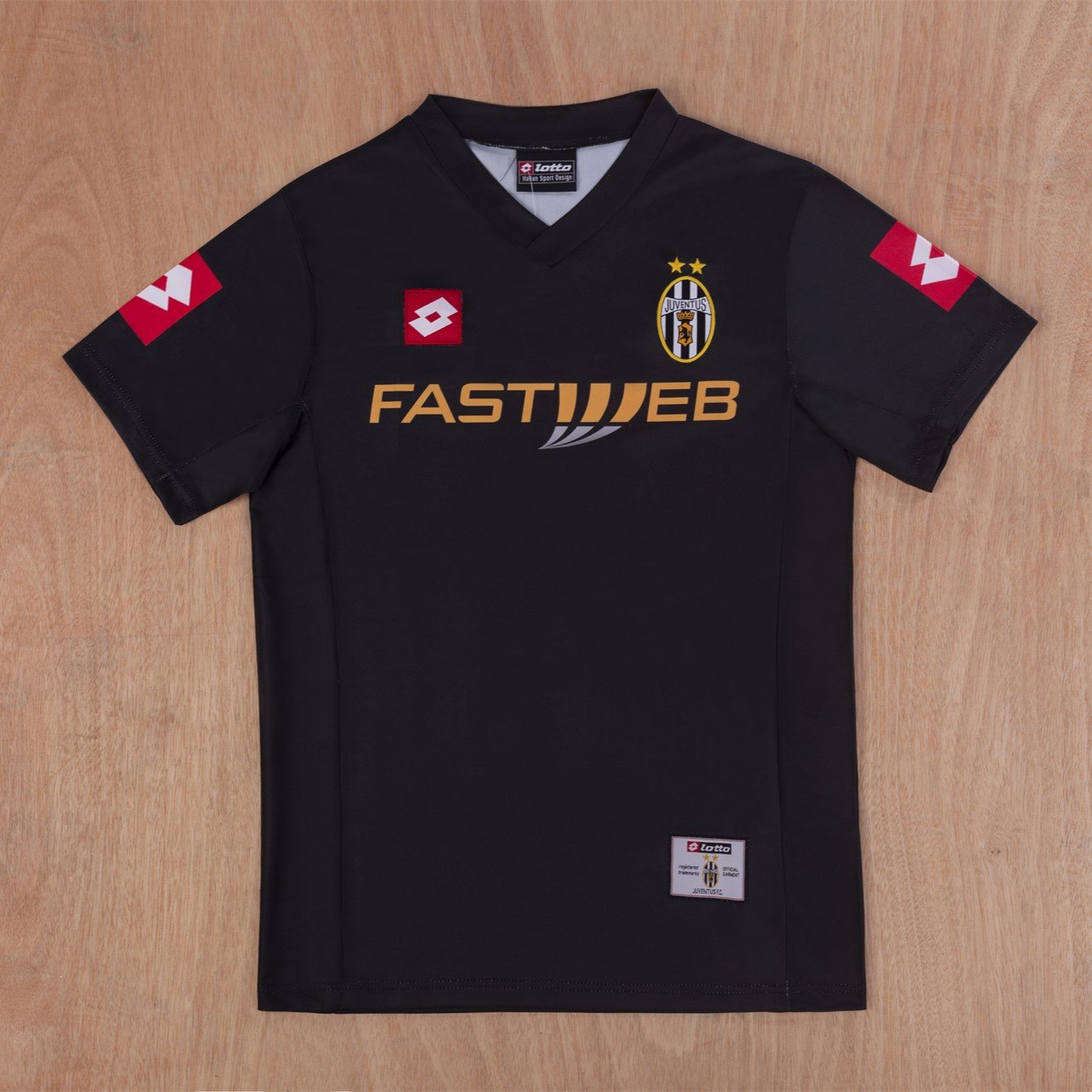 Juventus 2001/02 Away Retro Men Jersey - Black
