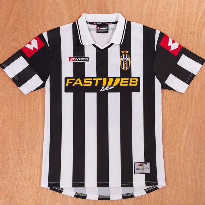 Juventus 2001/02 Home Retro Men Jersey - White