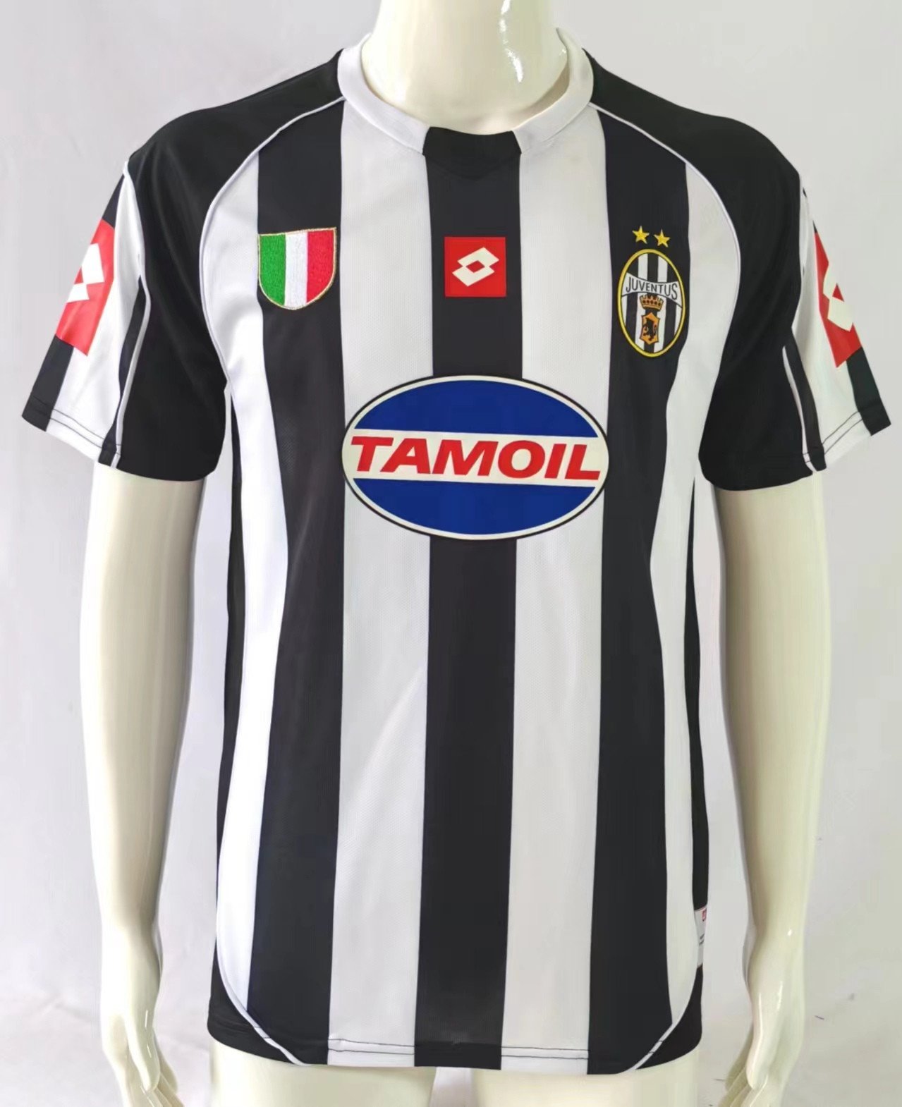Juventus 2002/03 Home Retro Men Jersey – White/Black