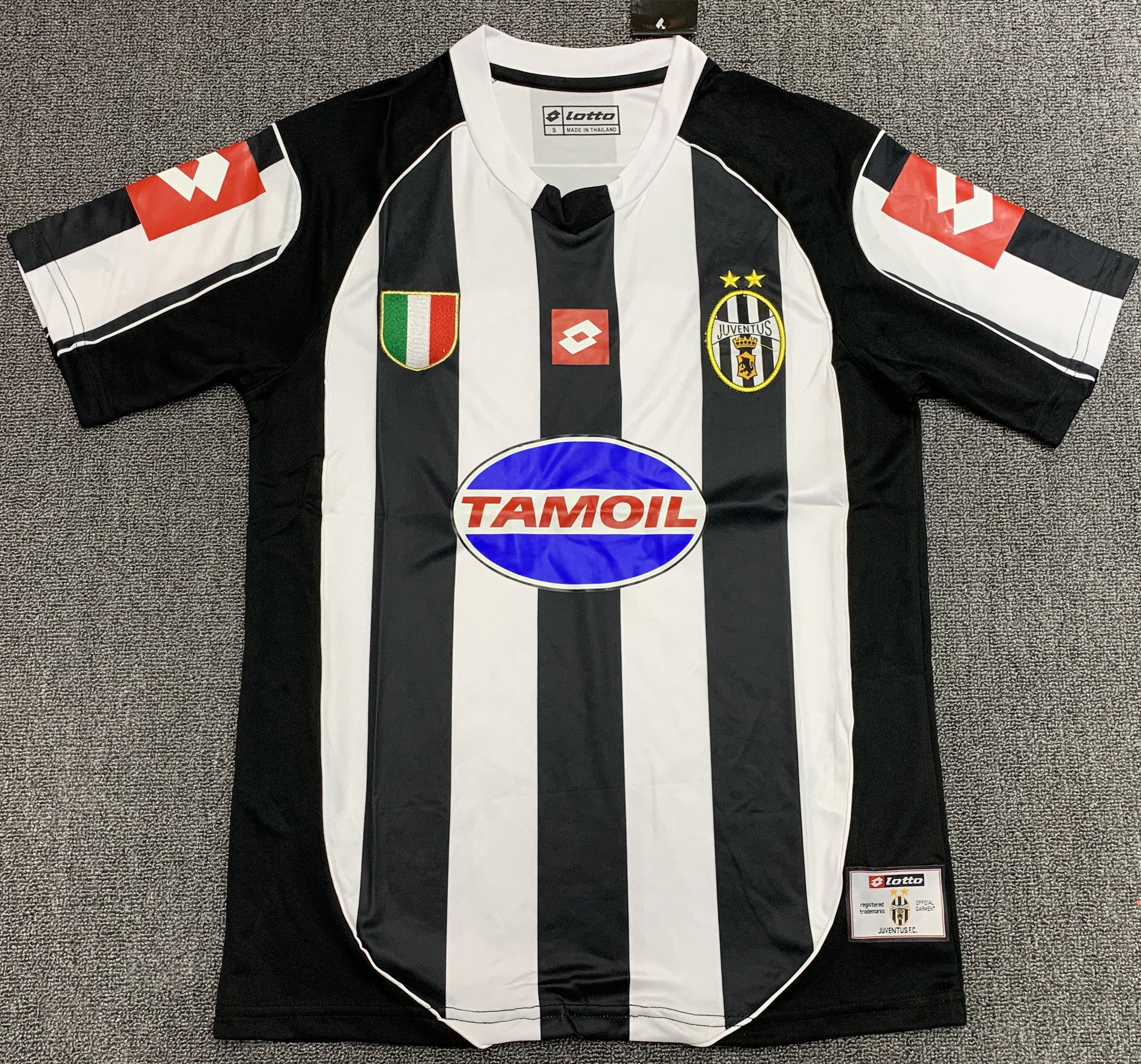 Juventus 2002/03 Home Retro Men Jersey – White/Blue