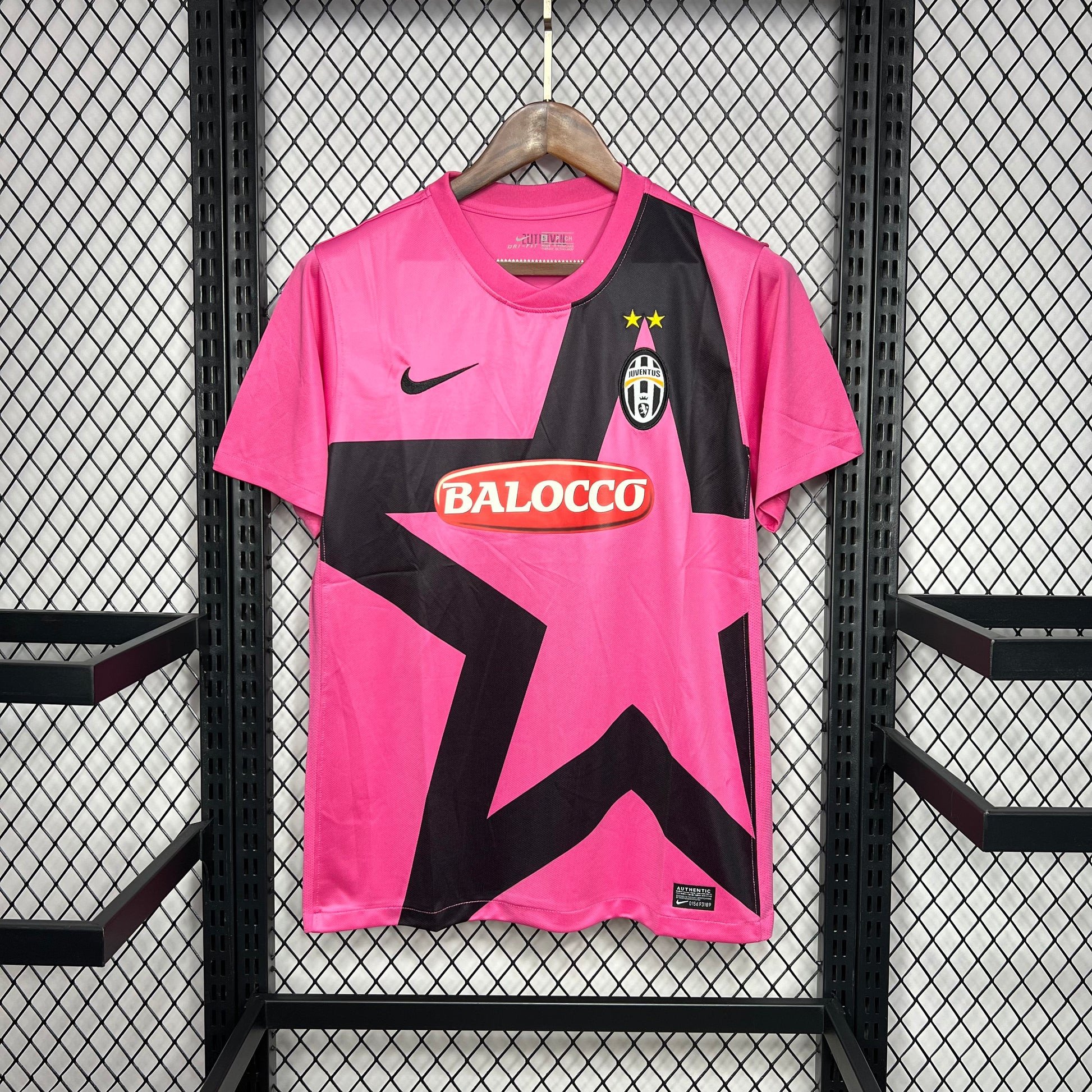 Juventus 2011/12 Away Retro Men Jersey - Pink