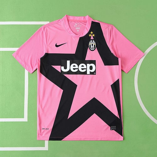 Juventus 2012/13 Third Retro Men Jersey - Pink