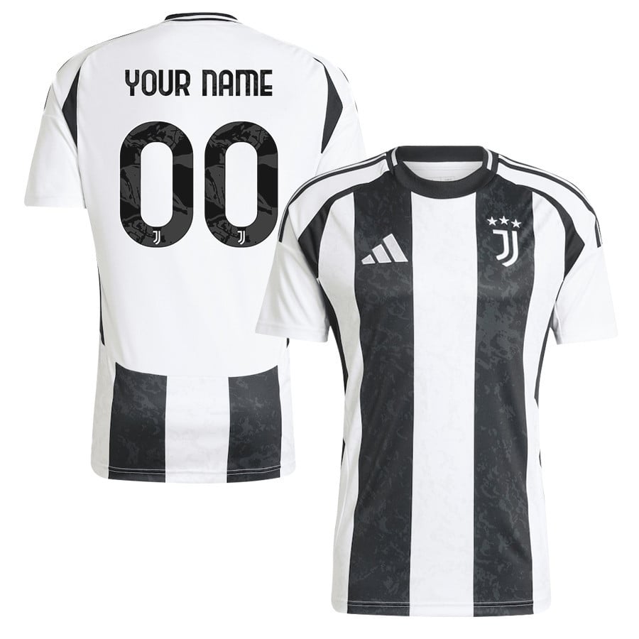Juventus 2024/25 Home Men Custom Jersey - White