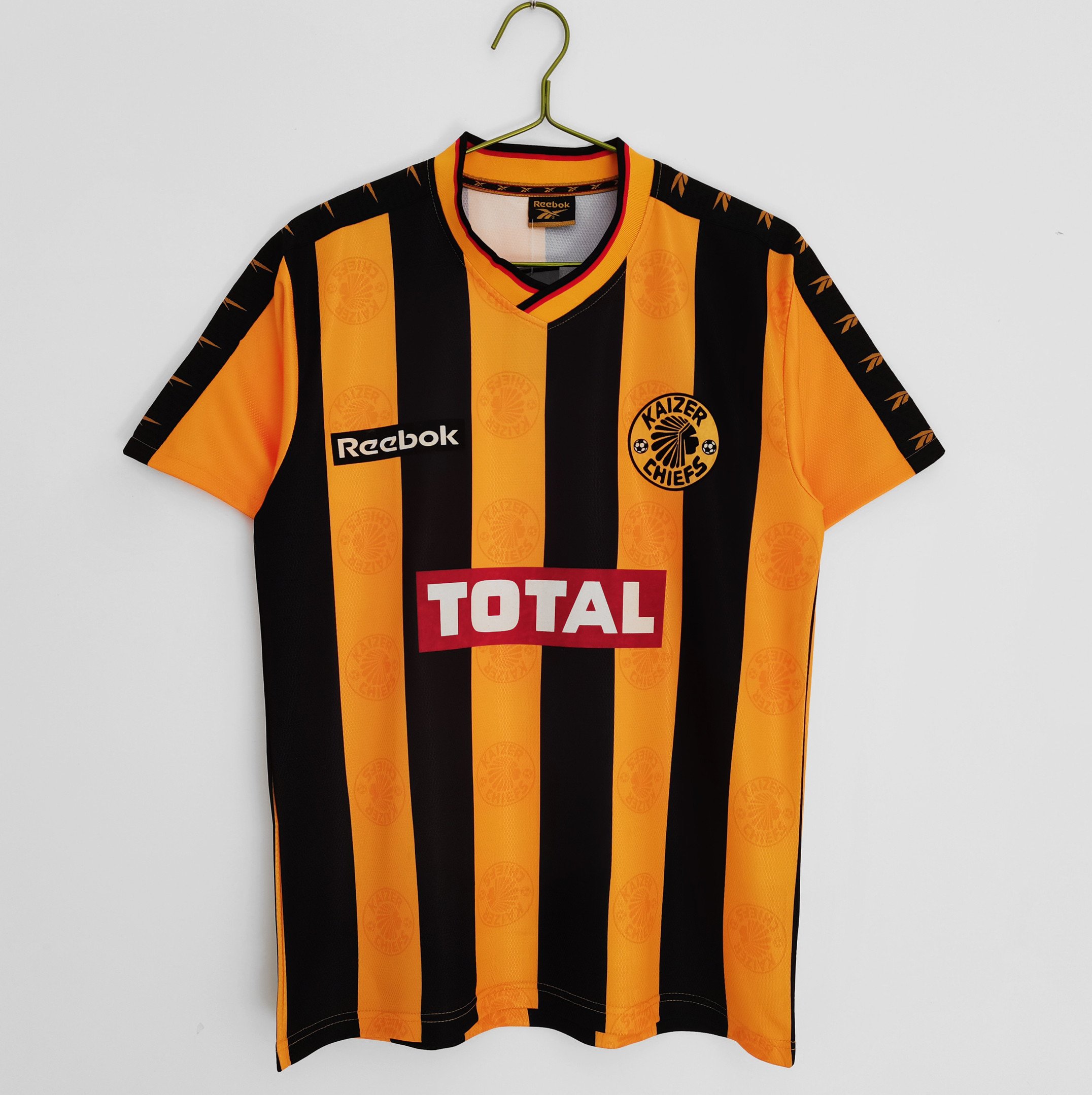 Kaizer Chiefs F.C. 1998 Home Retro Men Jersey - Yellow