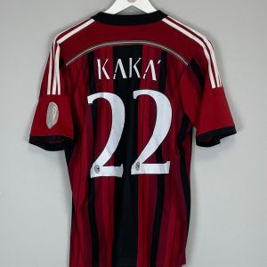 Kaká 22 AC Milan 2015/16 Home Men Retro Jersey - Black/Red