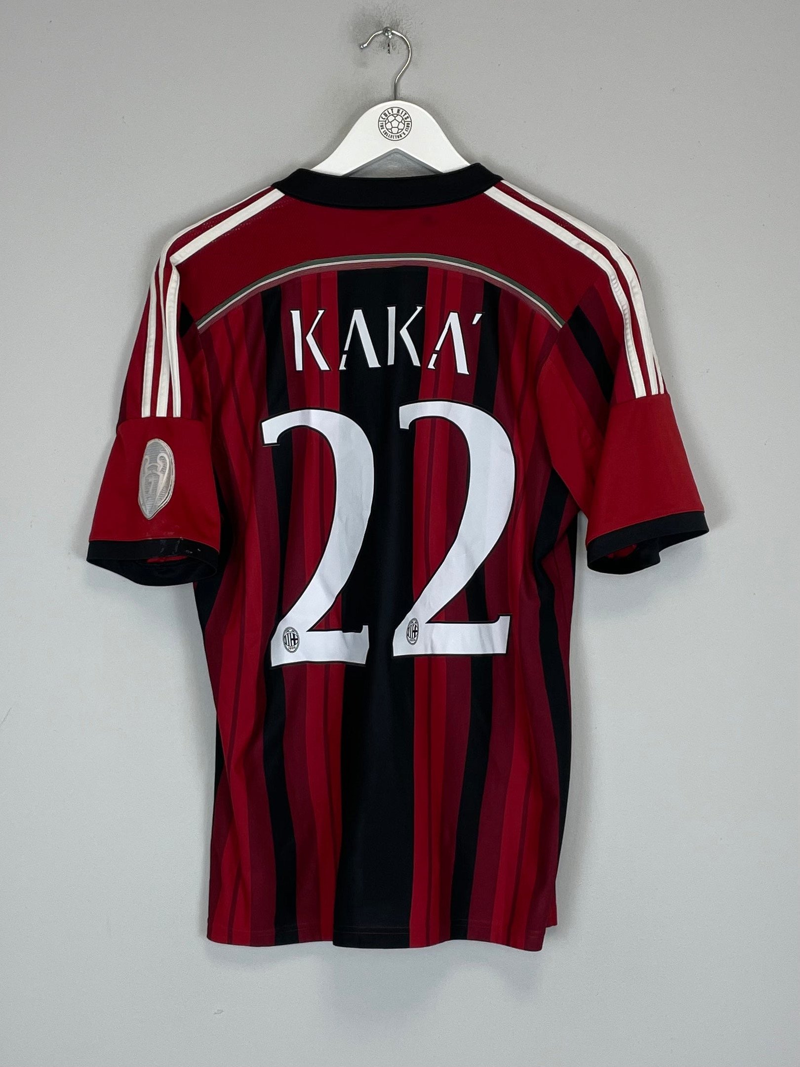 Kaká 22 AC Milan 2015/16 Home Men Retro Jersey – Black/Red