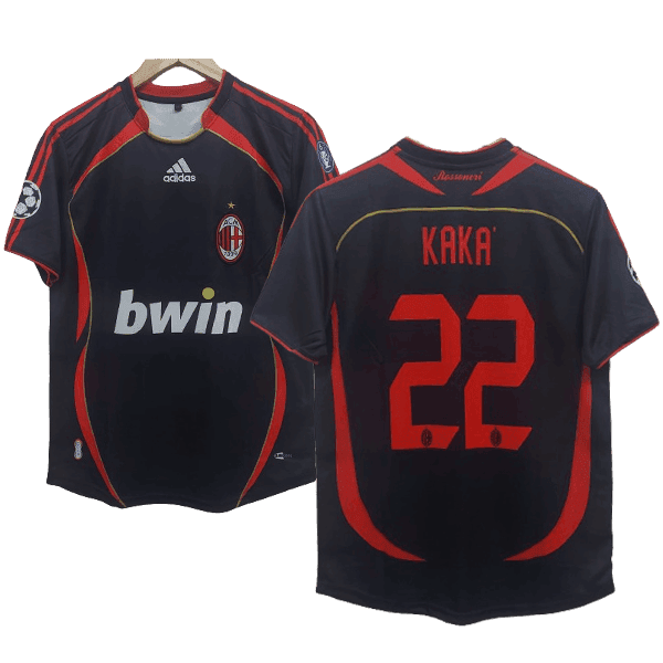 Kaká AC Milan 2006-07 Third Men Jersey - Black