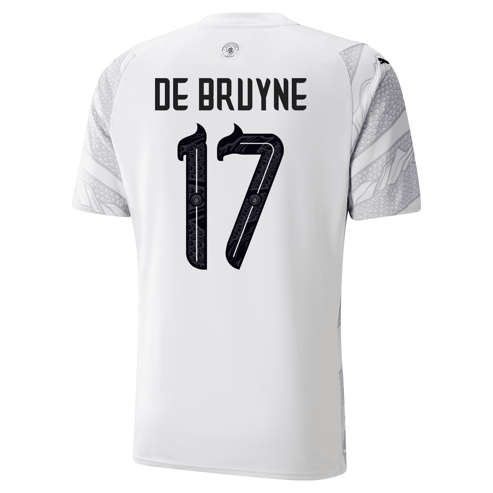 Kenvin Dec Bruyne 17 Manchester City Year of the Dragon 2024 Jersey