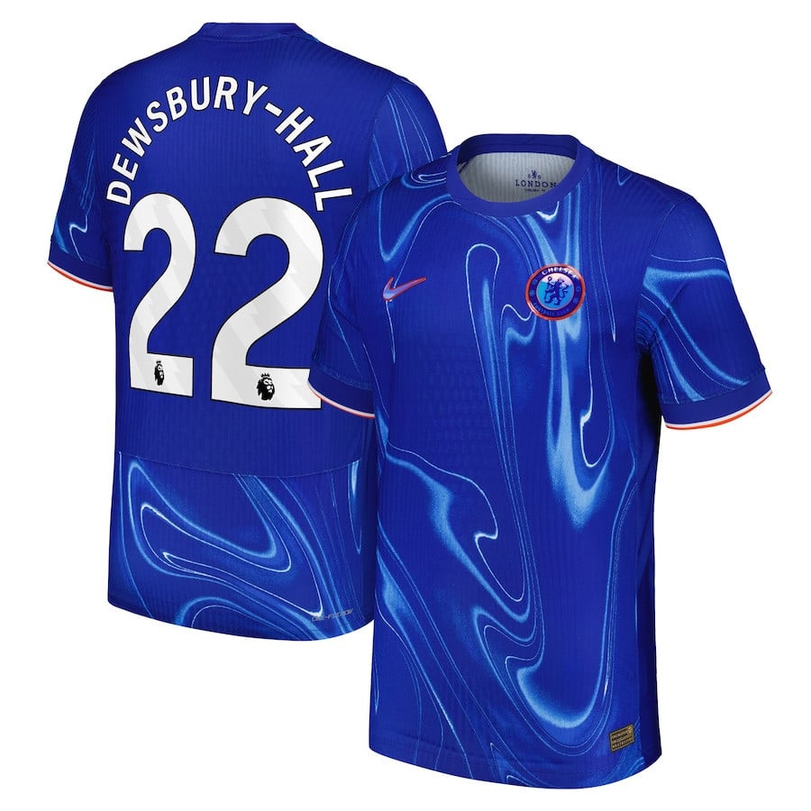 Kiernan Dewsbury-Hall 22 Chelsea 2024/25 Home Men Jersey - Blue