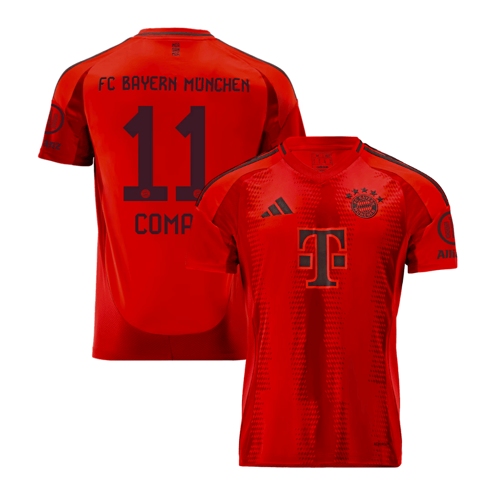 Kingsley Coman 11 Bayern Munich 2024/25 Home Men Jersey - Red