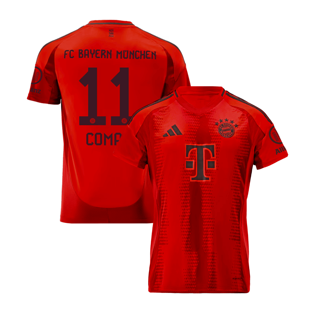 Kingsley Coman 11 Bayern Munich 2024/25 Home YOUTH Jersey - Red