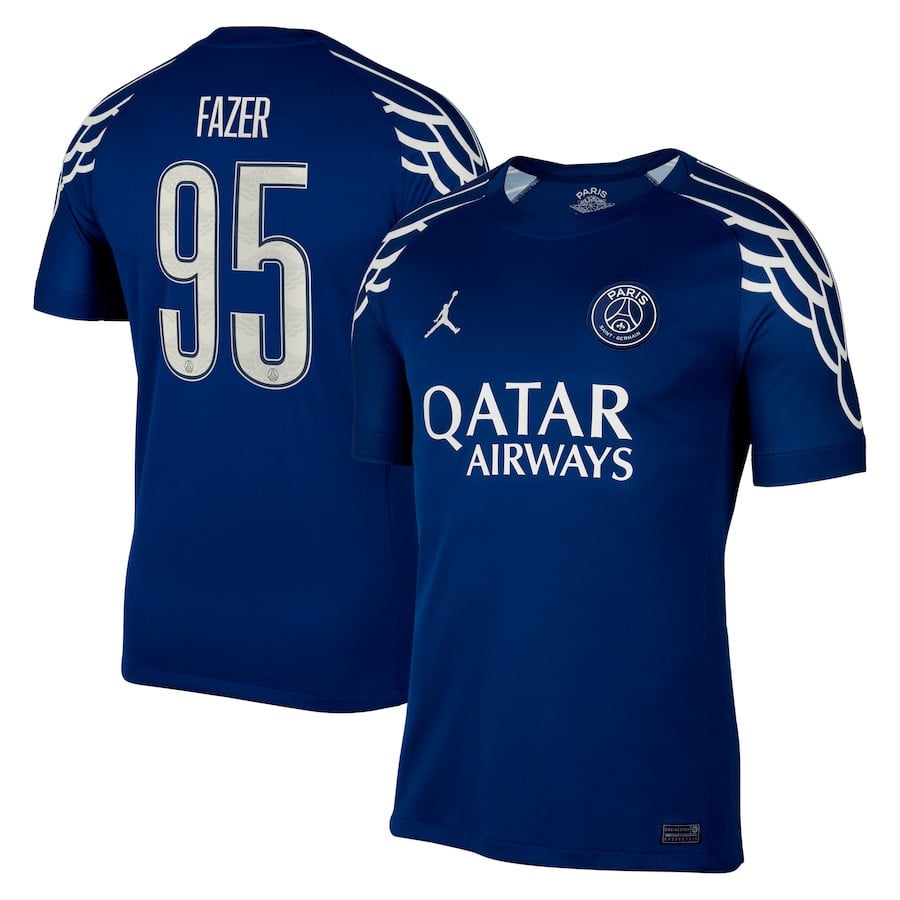 Laurina Fazer 95 Paris Saint-Germain 2024/25 Fourth Men Jersey - Dark Blue